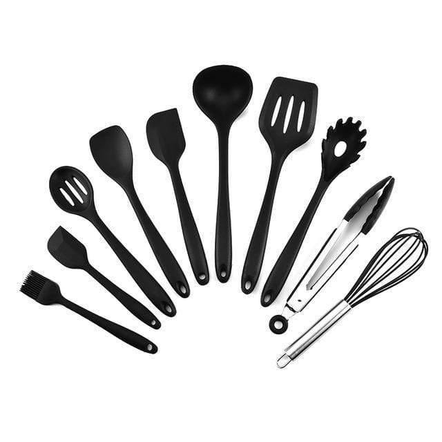 Kitchen Tools Silicone Cooking Utensils set kitchenware Spoon Spatula Ladle Egg Beaters Dinnerware Set Cooking Tools Accessories