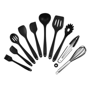 Kitchen Tools Silicone Cooking Utensils set kitchenware Spoon Spatula Ladle Egg Beaters Dinnerware Set Cooking Tools Accessories