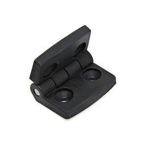 10PCS Black Plastic Door Bearing Butt Hinges Cabinet Drawer Jewellery Box Hinge