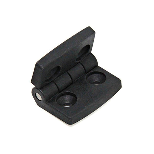 10PCS Black Plastic Door Bearing Butt Hinges Cabinet Drawer Jewellery Box Hinge