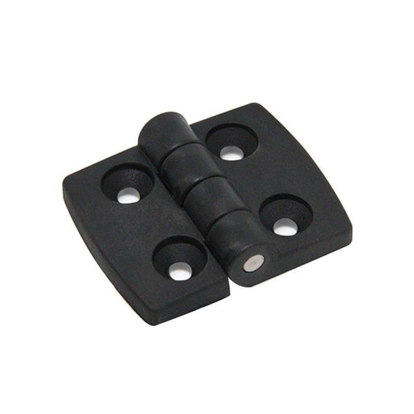 10PCS Black Plastic Door Bearing Butt Hinges Cabinet Drawer Jewellery Box Hinge