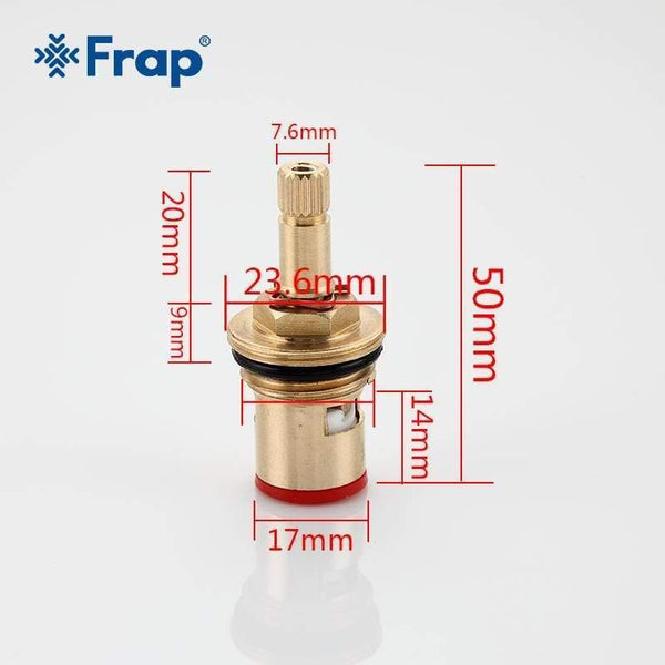 Planet Gates 10pcs Brass Cartridge For Kitchen Faucet Cartridge Water Mixer Tap Inner Faucet Valve Basin Bathroom Tap Accessories F52-4