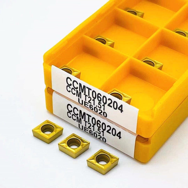 Planet Gates 10PCS CCMT060204 VP15TF UE6020 US735 internal milling cutter CCMT 060204 carbide CNC insert lathe milling cutter turning insert