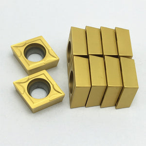 Planet Gates 10PCS CCMT060204 VP15TF UE6020 US735 internal milling cutter CCMT 060204 carbide CNC insert lathe milling cutter turning insert