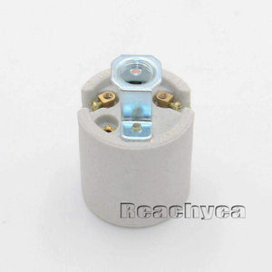 Planet Gates 10Pcs / E27 E27 Ceramic Lamp Holder  Porcelain Light Socket Base Accessory Screw Cap