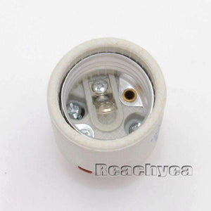 Planet Gates 10Pcs / E27 E27 Ceramic Lamp Holder  Porcelain Light Socket Base Accessory Screw Cap