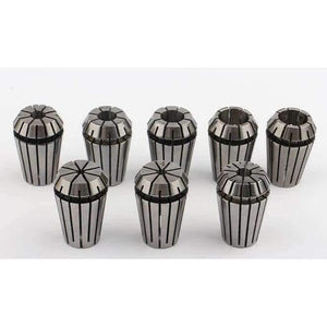 Planet Gates 10pcs ER8 1mm to 5mm Precision Collet Chuck Set Spring Collet Chuck For CNC Milling Machine Engraving Lathe Tool