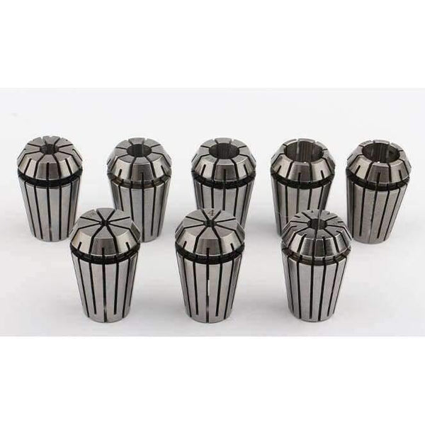 Planet Gates 10pcs ER8 1mm to 5mm Precision Collet Chuck Set Spring Collet Chuck For CNC Milling Machine Engraving Lathe Tool
