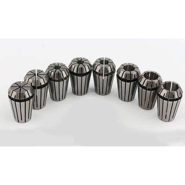 Planet Gates 10pcs ER8 1mm to 5mm Precision Collet Chuck Set Spring Collet Chuck For CNC Milling Machine Engraving Lathe Tool