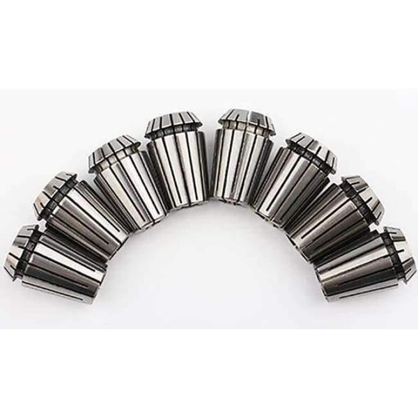 Planet Gates 10pcs ER8 1mm to 5mm Precision Collet Chuck Set Spring Collet Chuck For CNC Milling Machine Engraving Lathe Tool