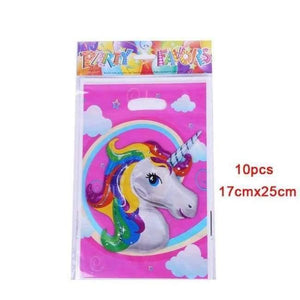Planet Gates 10pcs F Party Theme Pony Party Supplies Sets Plate Cake Dish Pennants Tablecovers Birthday Party Decorations Kids Chrismas Decor