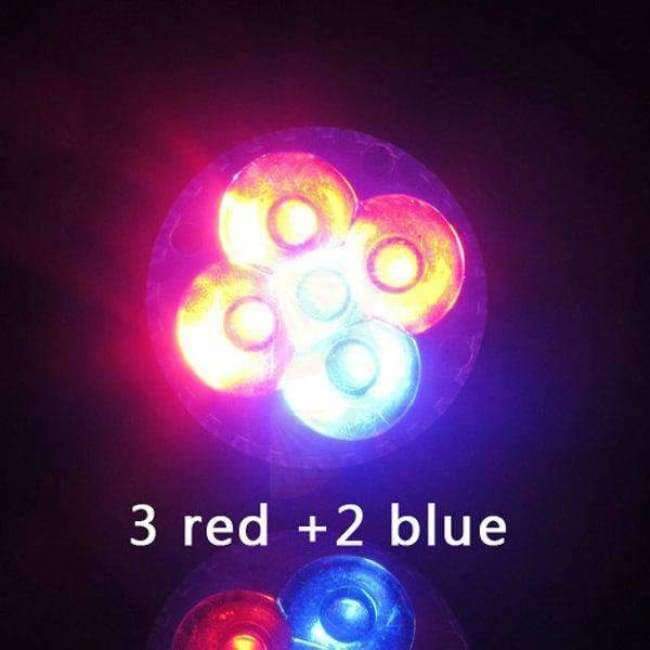 Planet Gates 10PCS Full spectrum LED Grow light 15W GU10 lamp bulb for Flower Vegetables plant Hydroponics system AC 85-265V 3Red:2Blue