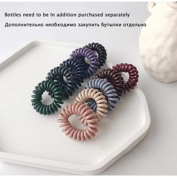 10pcs girl rubber band  headdress Headband anti-telephone line hair ring female Korean version hair band rope hair accessories