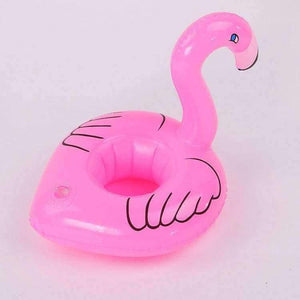 Planet Gates 10PCS Hot Flamingo Inflatable Drink Cup Holders Floating Toy Pool Event Party Hawaiian Bachelorette Party Decoration Supplies