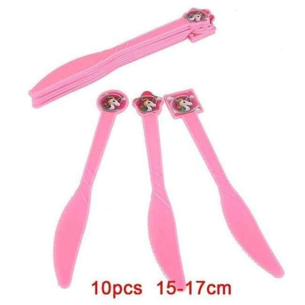 Planet Gates 10pcs K Party Theme Pony Party Supplies Sets Plate Cake Dish Pennants Tablecovers Birthday Party Decorations Kids Chrismas Decor