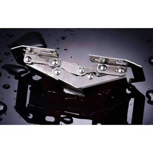 Planet Gates 10PCS KAK 90 Degree Cabinet Hinges 3 Inch No-Drilling Hole Bridge Shaped Spring Frog Hinge Cupboard Door Furniture Hardware