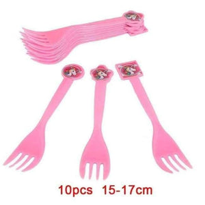 Planet Gates 10pcs L Party Theme Pony Party Supplies Sets Plate Cake Dish Pennants Tablecovers Birthday Party Decorations Kids Chrismas Decor