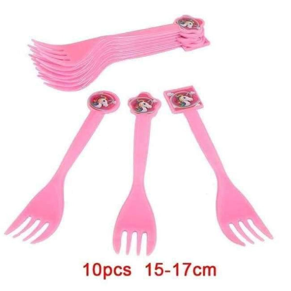 Planet Gates 10pcs L Party Theme Pony Party Supplies Sets Plate Cake Dish Pennants Tablecovers Birthday Party Decorations Kids Chrismas Decor