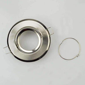 Planet Gates 10pcs lamp holder aluminum led ceiling lights frame mr16  fixture mr16 holder  led down lights accessories 87mm holder+MR16