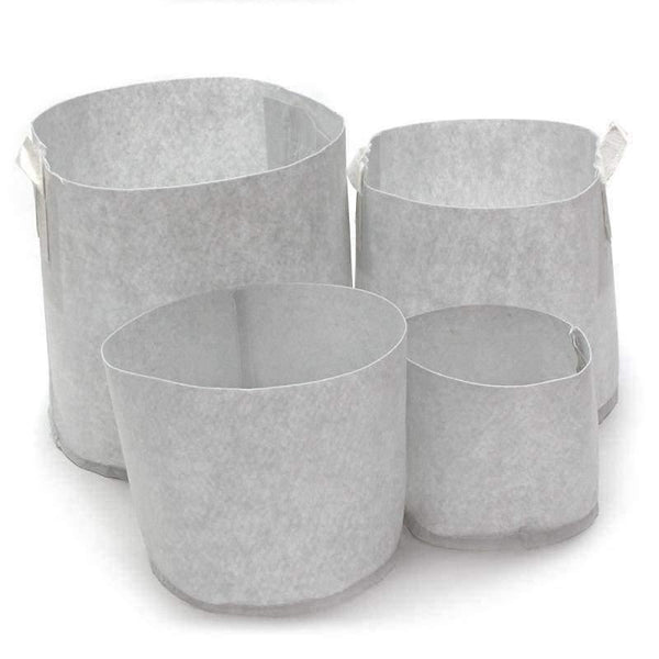 Planet Gates 10Pcs Large Size Plant Fabric Pots Plant Pouch Root Nursery Pots Seedling Grow Raising Bag Plants Holder Garden Supply
