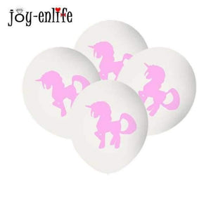 Planet Gates 10pcs Latex Balloon 1pcs Unicorn Party Pink Tablecloths Kids Birthday Party Decorations Table Cover Baby Shower Unicornio Party Supplies