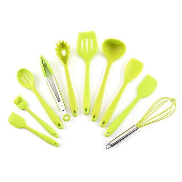 Kitchen Tools Silicone Cooking Utensils set kitchenware Spoon Spatula Ladle Egg Beaters Dinnerware Set Cooking Tools Accessories