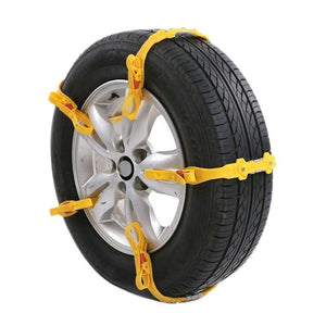 Planet Gates 10Pcs/Lot Auto Mud Tires Trucks Snow Chains For Car Winter Wheels Protection Tyre Chains Automobiles Roadway Safety Accessories