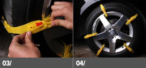 Planet Gates 10Pcs/Lot Auto Mud Tires Trucks Snow Chains For Car Winter Wheels Protection Tyre Chains Automobiles Roadway Safety Accessories