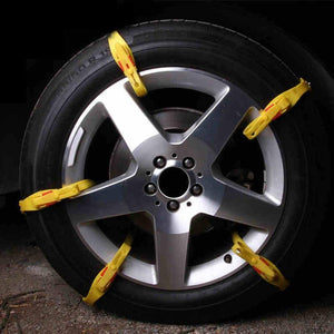 Planet Gates 10Pcs/Lot Auto Mud Tires Trucks Snow Chains For Car Winter Wheels Protection Tyre Chains Automobiles Roadway Safety Accessories
