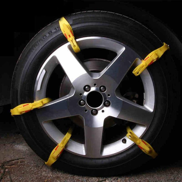 Planet Gates 10Pcs/Lot Auto Mud Tires Trucks Snow Chains For Car Winter Wheels Protection Tyre Chains Automobiles Roadway Safety Accessories