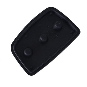 Planet Gates 10pcs/lot Auto Parts Replacement Rubber Case Car Key Pad For Hyundai 3 Buttons Key Shell Blank Cover