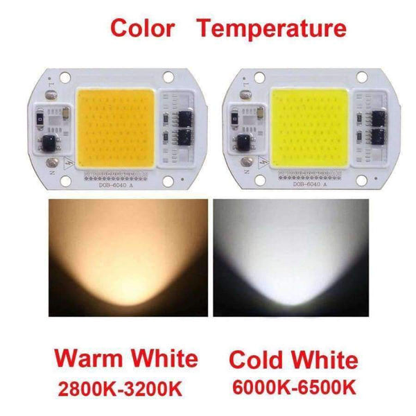 Planet Gates 10PCS/LOT COB LED Lamp Chip  15W 25W LED COB Bulb Lamp 220V Smart IC Driver Cold Warm White LED Spotlight Floodlight Chip