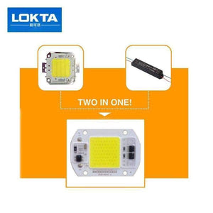 Planet Gates 10PCS/LOT COB LED Lamp Chip  15W 25W LED COB Bulb Lamp 220V Smart IC Driver Cold Warm White LED Spotlight Floodlight Chip