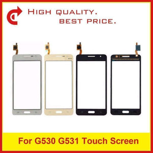 Planet Gates 10Pcs/lot For Samsung Galaxy Grand Prime G530 G5308 G530H SM-G531F G531 Digitizer Touch Screen Panel Sensor Outer Glass Lens