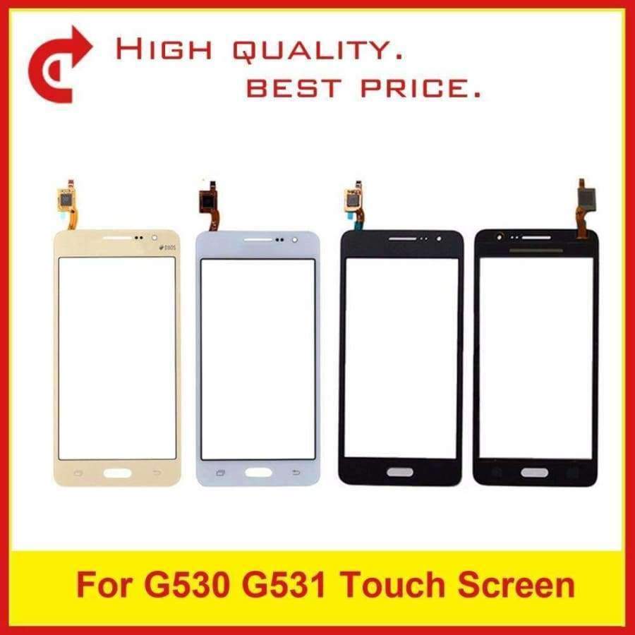 Planet Gates 10Pcs/lot For Samsung Galaxy Grand Prime G530 G5308 G530H SM-G531F G531 Digitizer Touch Screen Panel Sensor Outer Glass Lens