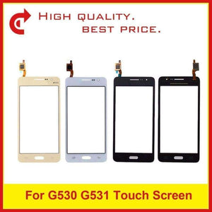Planet Gates 10Pcs/lot For Samsung Galaxy Grand Prime G530 G5308 G530H SM-G531F G531 Digitizer Touch Screen Panel Sensor Outer Glass Lens