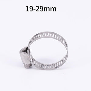 Planet Gates 10pcs/Lot High Quality Screw Worm Drive Hose Clamp 304 Stainless Steel Hose Hoop Pipe Clamp Clip