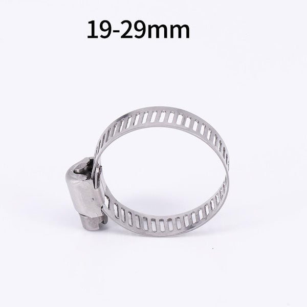 Planet Gates 10pcs/Lot High Quality Screw Worm Drive Hose Clamp 304 Stainless Steel Hose Hoop Pipe Clamp Clip