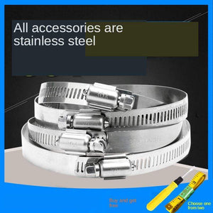 Planet Gates 10pcs/Lot High Quality Screw Worm Drive Hose Clamp 304 Stainless Steel Hose Hoop Pipe Clamp Clip