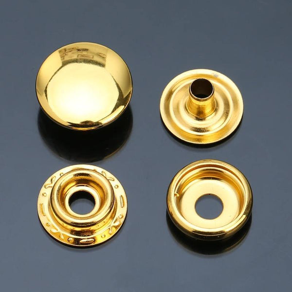 Planet Gates 10pcs/lot Iron Snap Fastener Press Stud Rivet Sewing Leather Button Craft For Clothes Garment DIY Decoration Accessories