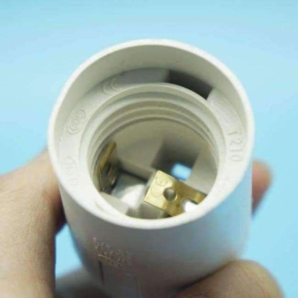 Planet Gates 10PCS/Lot Lighting Accessories E14 E27 Lamp Holder 4A 250v CE Lamp Base For Led Bulb Energysaving Light Plastic Socket