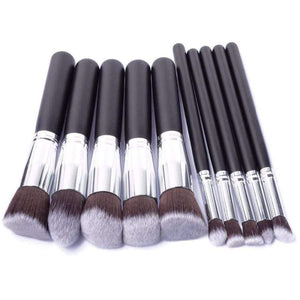 Planet Gates 10pcs/lot Makeup Brush Tools Face Eyeshadow Foundation Make Up Brushes Beauty Set Blush Professional Kit Brand New Hot Selling