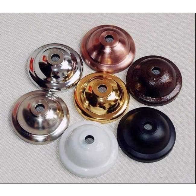 Planet Gates (10pcs/lot) metal cover cap pendant light base hardware Ceiling Canopy, Wall Sconce Mount, Vintage Pendant Lighting accessories