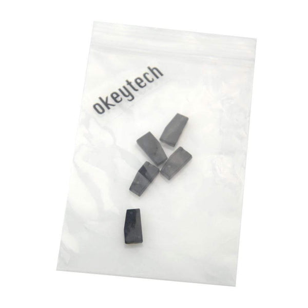 Planet Gates 10pcs/lot New ID T5-20 Transponder Chip Blank Carbon T5 Cloneable Chip for Car Key Cemamic T5 Chip