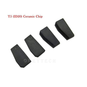 Planet Gates 10pcs/lot New ID T5-20 Transponder Chip Blank Carbon T5 Cloneable Chip for Car Key Cemamic T5 Chip