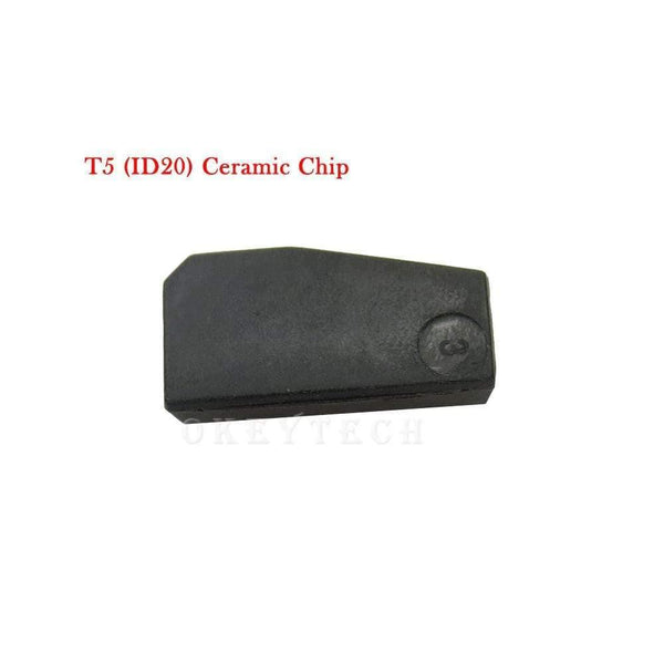 Planet Gates 10pcs/lot New ID T5-20 Transponder Chip Blank Carbon T5 Cloneable Chip for Car Key Cemamic T5 Chip