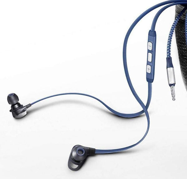 Planet Gates 10pcs/lot Newest Earphone EO-IA510 Headsets with Microphon 3.5mm In-Ear Wired Original Earphone for Samsung Galaxy S8 S9 S9 Plus (blue)