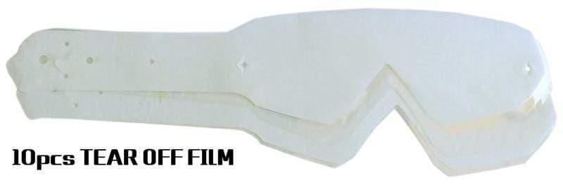 Planet Gates (10pcs/lot) Professional Motorcycle Goggles Tear off Films For motocross Racing Glasses