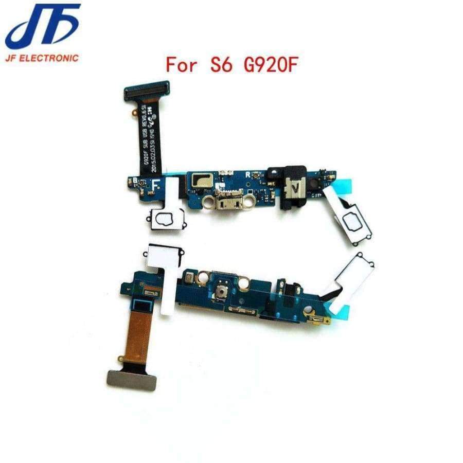 Planet Gates 10pcs/lot USB Charger Charging Connector Dock Port + Audio Jack Flex Cable Ribbon + sensor keypad For Samsung Galaxy S6 G920F