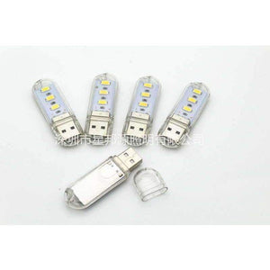 Planet Gates 10pcs/lot Wholesale Led high brightness USB Light Portable LED Book Light smd5630 Mini U Night Light luminaria de mesa Book Lamp